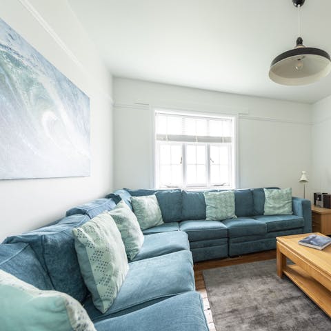 Spend cosy evenings in after traversing the coastal paths