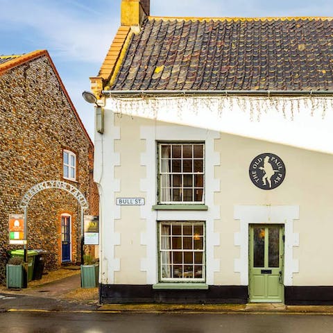 Stay in a Grade 2 listed former ale house, dating back to 1715