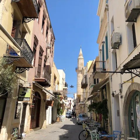 Stay right in the middle of Rethymno's old town surrounded by historic attractions
