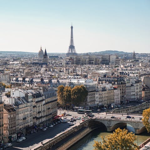 Explore the winding streets of Paris on foot