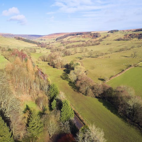 Take a walk through the stunning Yorkshire countryside right from your doorstep