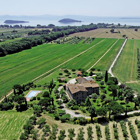 Hop in the car for an afternoon at Lake Trasimeno, just a short drive away