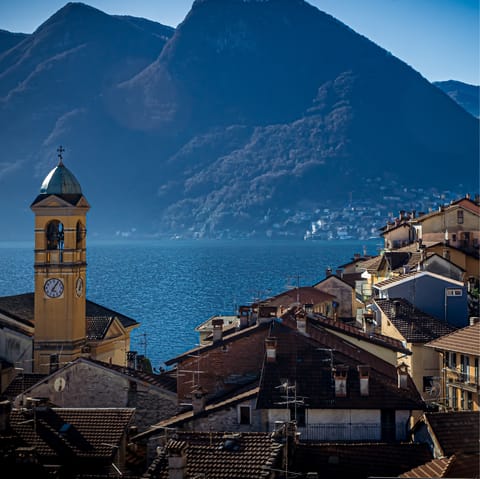 Go for a stroll along the shores of Lake Como – it's just a short walk away
