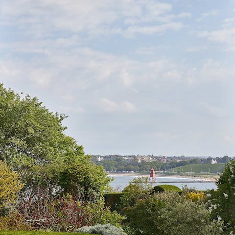 Take in views of the River Tyne from your home's picture windows