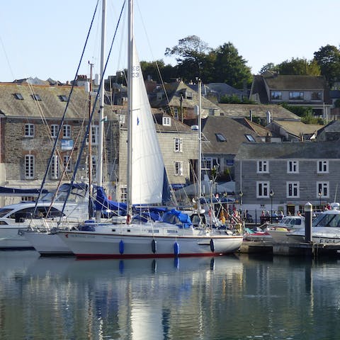 Stay 100 metres from Padstow harbour