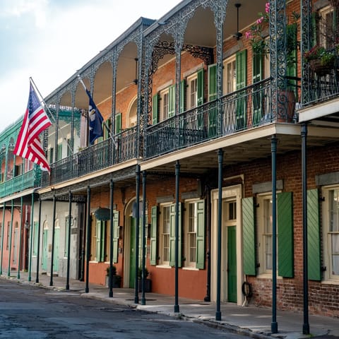 Soak up the French Quarter's vibrant history 