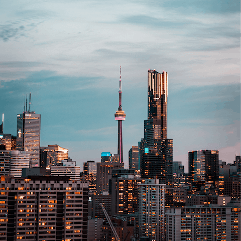 Ascend the CN Tower – just nineteen minute away on public transport