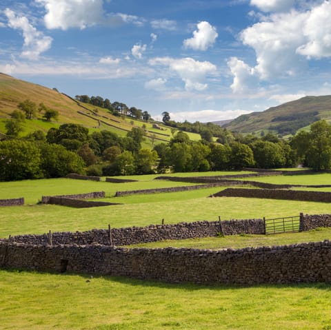 Go out for a scenic walk in the beautiful Yorkshire Dales