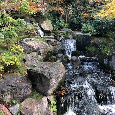 Walk just ten minutes to leafy Holland Park