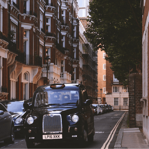 Admire the timeless architecture and historic streets of Marylebone 