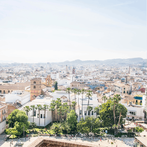 Drive into the bustling city of Malaga for fantastic restaurants, rich history and friendly locals