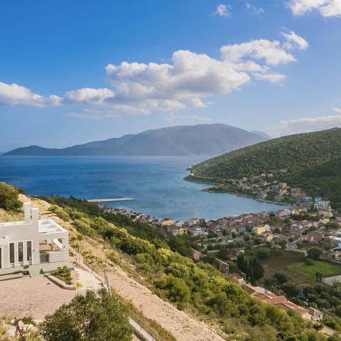 Explore picturesque Agia Efimia, only a short drive away