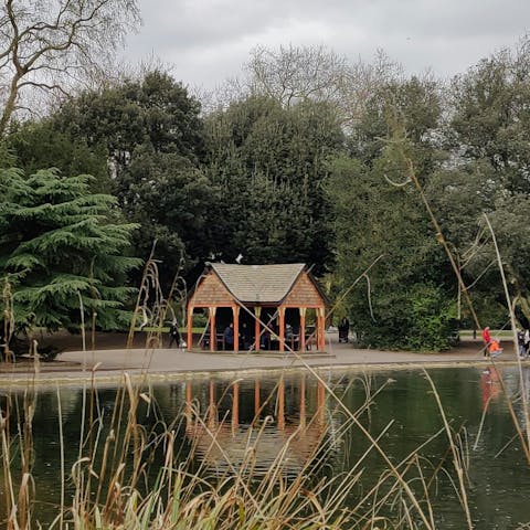 Head over to Battersea Park for a refreshing morning stroll