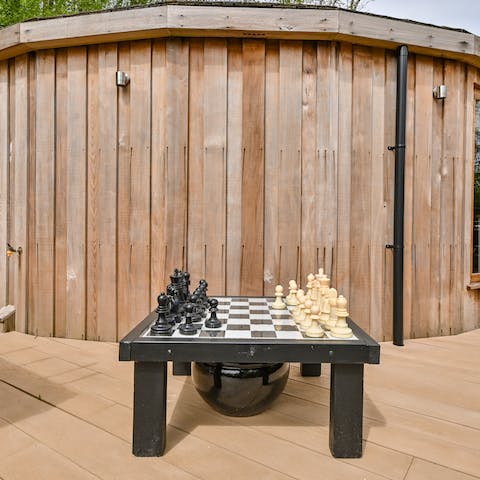 Engage your tactical mind with a game of chess