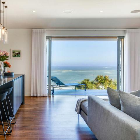 Open the doors and be inspired by the majestic views from the living room