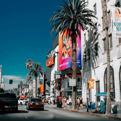 Stay in the heart of Hollywood, five minutes from Sunset Strip