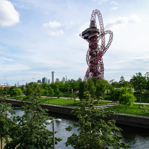 Visit the Queen Elizabeth Olympic Park – it's a short bus ride away