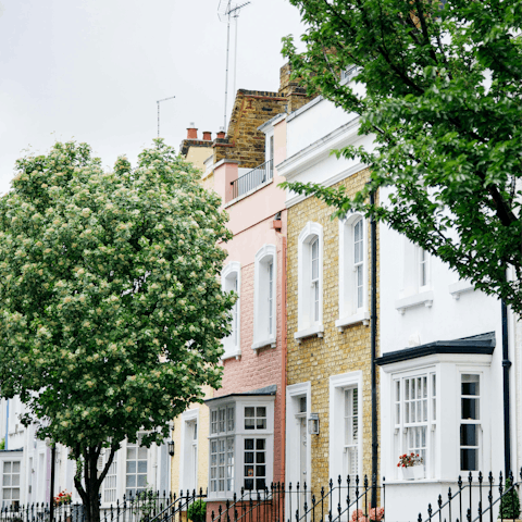 Stay in Chelsea, one of the most fashionable areas of London