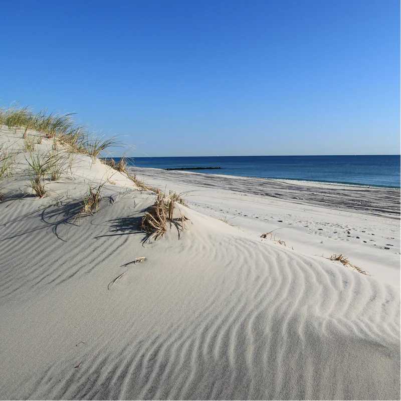 Amble down to Sag Harbor or one of East Hampton Village's sandy beaches