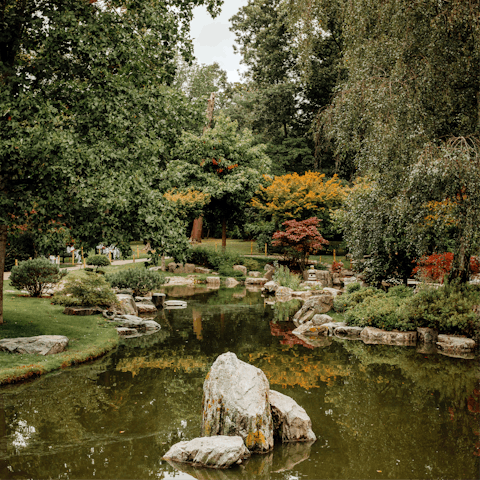 Discover the Japanese garden at Holland Park – within walking distance