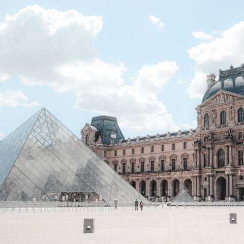 Discover the Louvre Museum, one of the world's most famous museums – just a ten-minute walk away