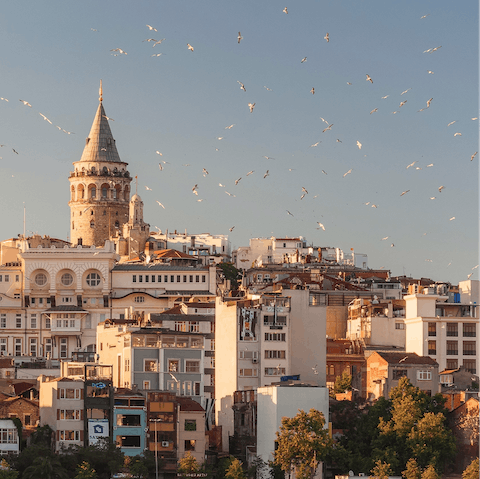 Explore magnificent Istanbul from your location in Taksim