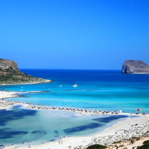Soak in the rays on Crete's most stunning beaches