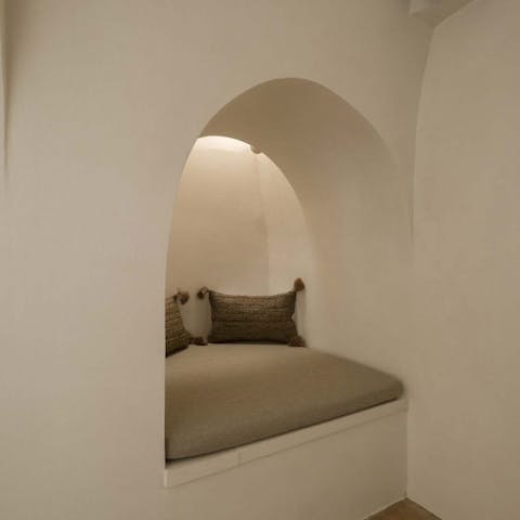 Find secluded hidey holes and reading nooks in the traditional architecture