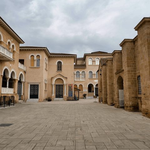 Stay in the heart of Nicosia's old town centre