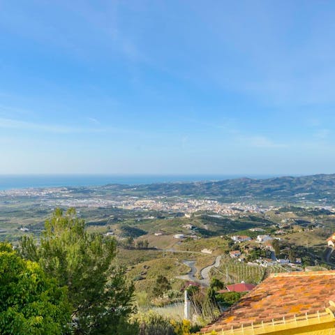 Hop in the car to explore the beautiful valley around Malaga