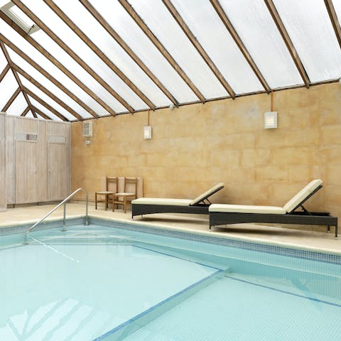Take advantage of the owner's indoor heated pool and sauna