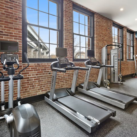 Work up a sweat in the thoroughly modern gym