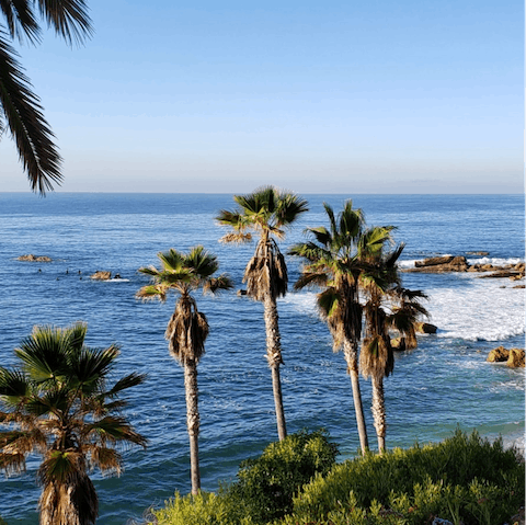 Stay just a fifteen-minute drive away from San Diego's Long Beach 