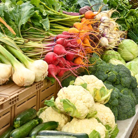 Check out the Saturday Farmer's Market in Ostuni