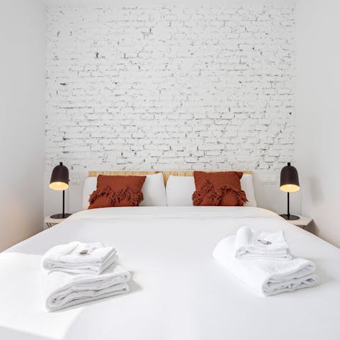 Wake up in the comfortable bedrooms feeling rested and ready for another day of Madrid sightseeing