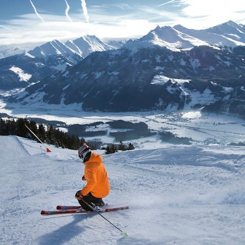 Stay in Hollersbach,  just a two-minute drive from the lift for the Kitzbühel-Kirchberg ski area 