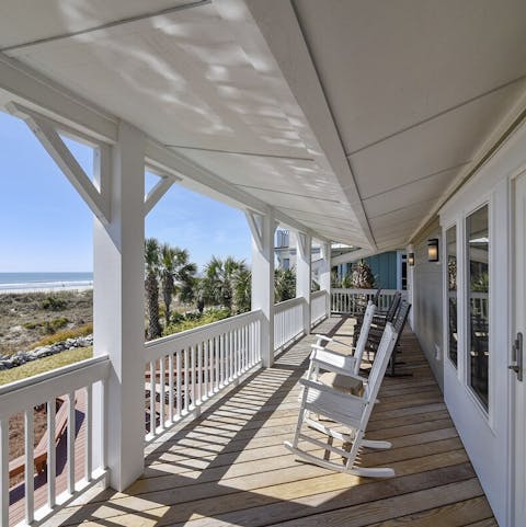 Sit back and relax on the veranda