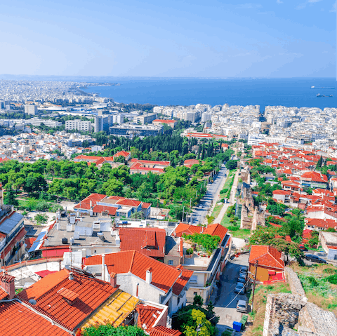 Explore the historic city of Thessaloniki, a place dating back to 316 BCE