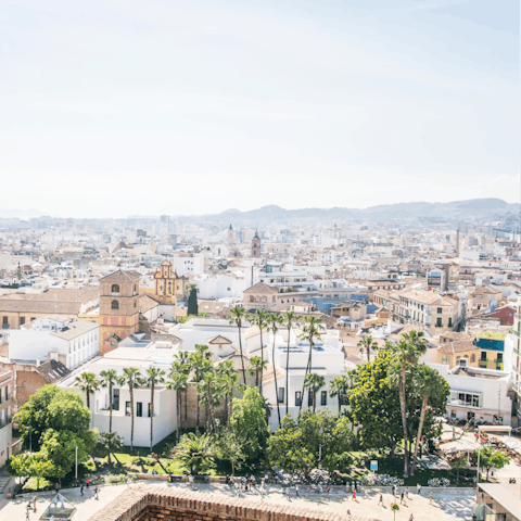 Stay in the heart of Malaga's Old Town