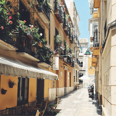 Explore the sun-drenched streets of Malaga with ease from your central base