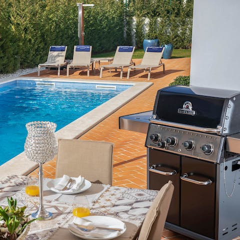 Fire up the BBQ and dine al-fresco
