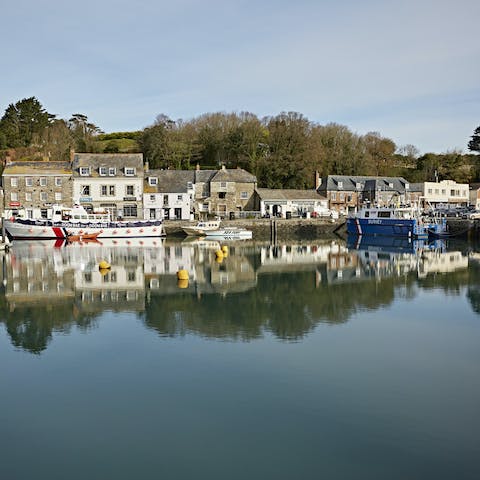 Explore the pretty harbour town