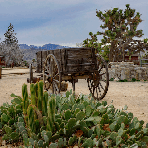 Spend a day visiting historic Pioneertown