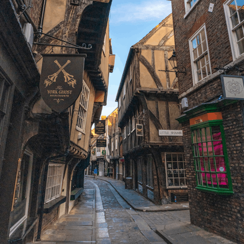 Wander through the charming streets of the city centre 