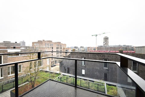Start your morning with a cup of coffee on your private balcony