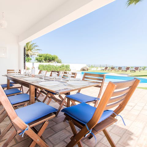 Find the perfect spot for sunset drinks and alfresco dining