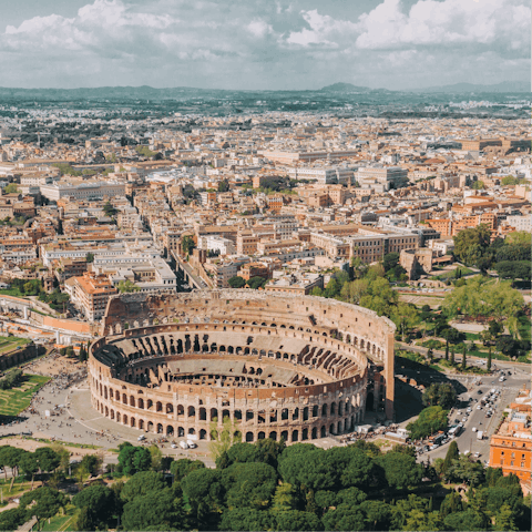 Visit the largest ancient amphitheatre ever built – ten minutes away