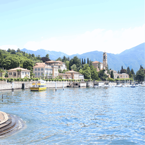 Indulge in the effortless beauty of Lake Como and its surrounding scenery