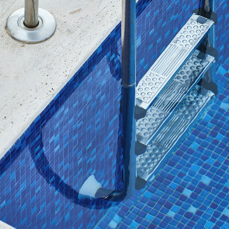 Take a dip in the private gunite pool
