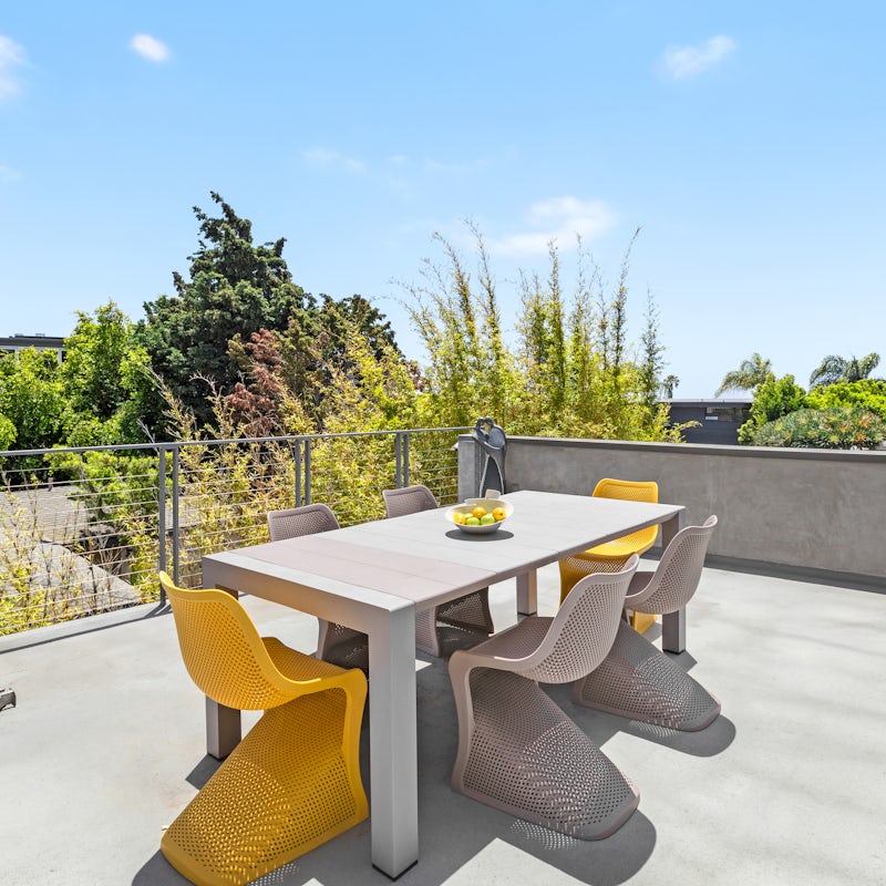 Enjoy panoramic views and dreamy sunset drinks from the observation deck